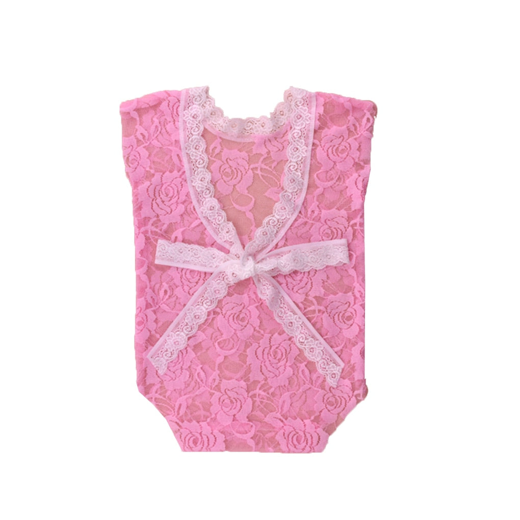 Photography Props Baby Lace Romper - The Lovely Babies