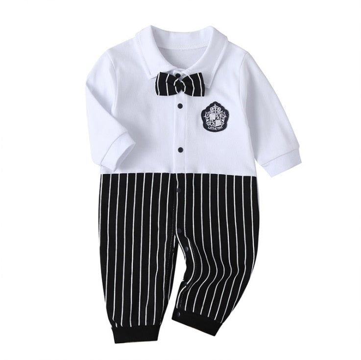 Fall Long Sleeves Bowtie Style Bebe Clothes - The Lovely Babies