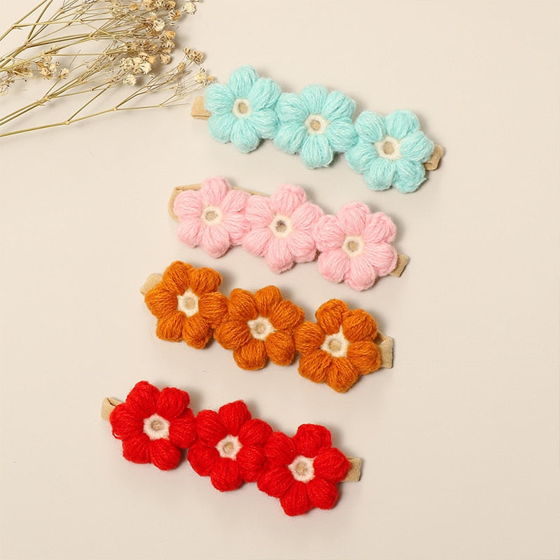 Baby Headband Handmade Crochet Flower - The Lovely Babies