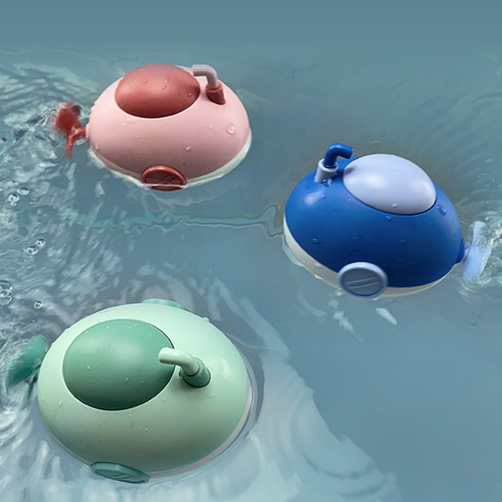 Shower Play With Water Floating Submarine - The Lovely Babies