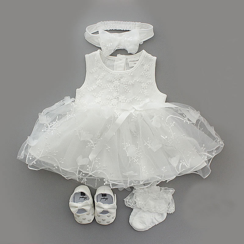 Christening Dress Newborn Baby Girl - The Lovely Babies