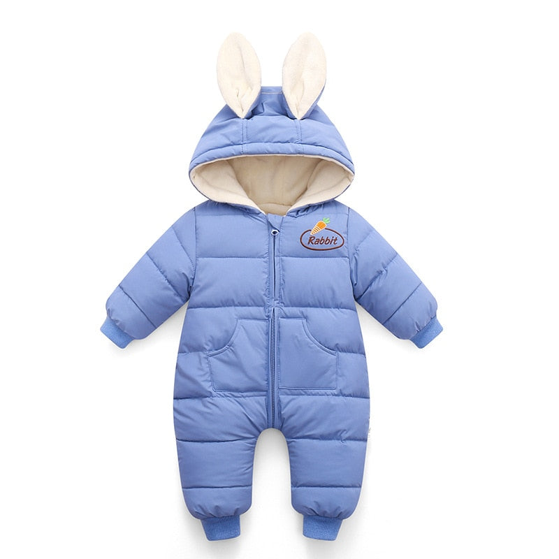 Autumn Winter Overall Clothes Hooded - The Lovely Babies