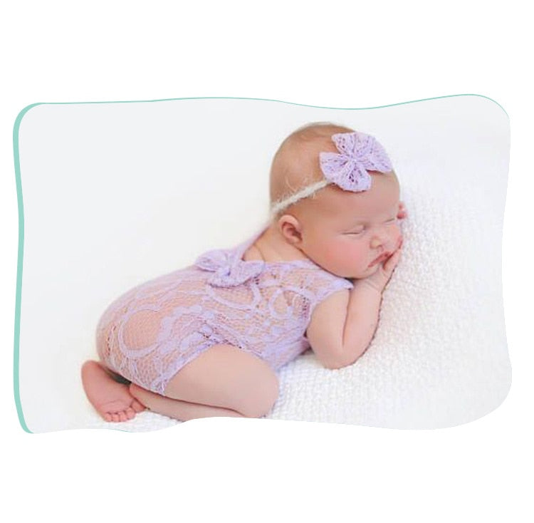 Photography Props Baby Lace Romper - The Lovely Babies