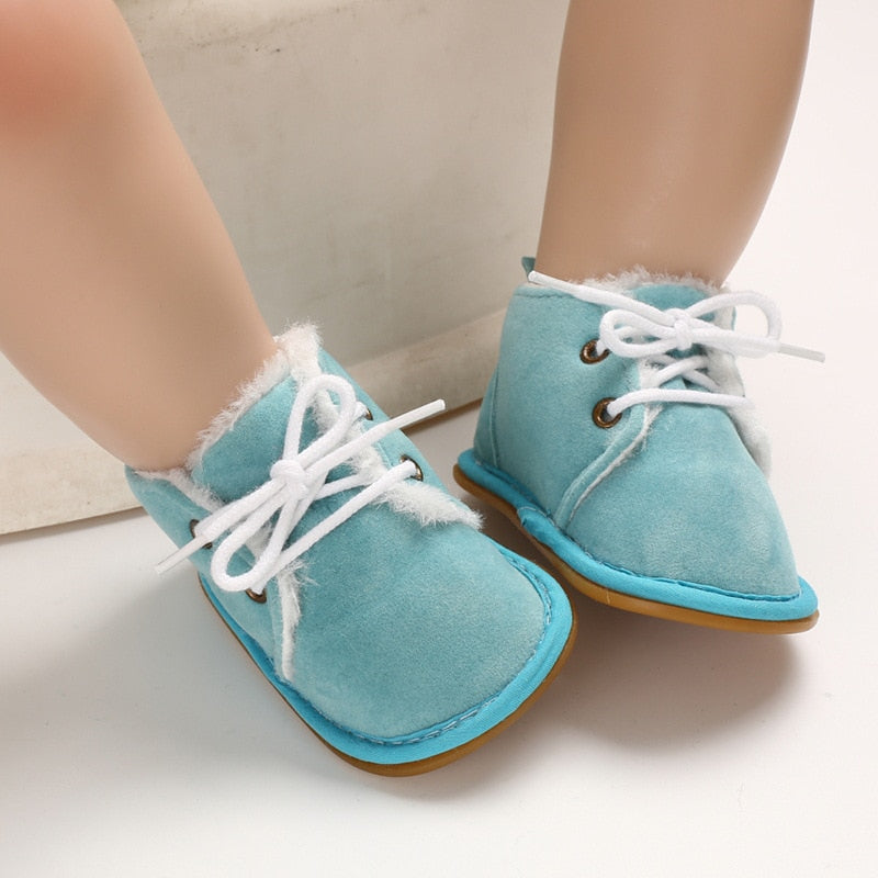 Toddler Girl Snow Boots Shoes - The Lovely Babies