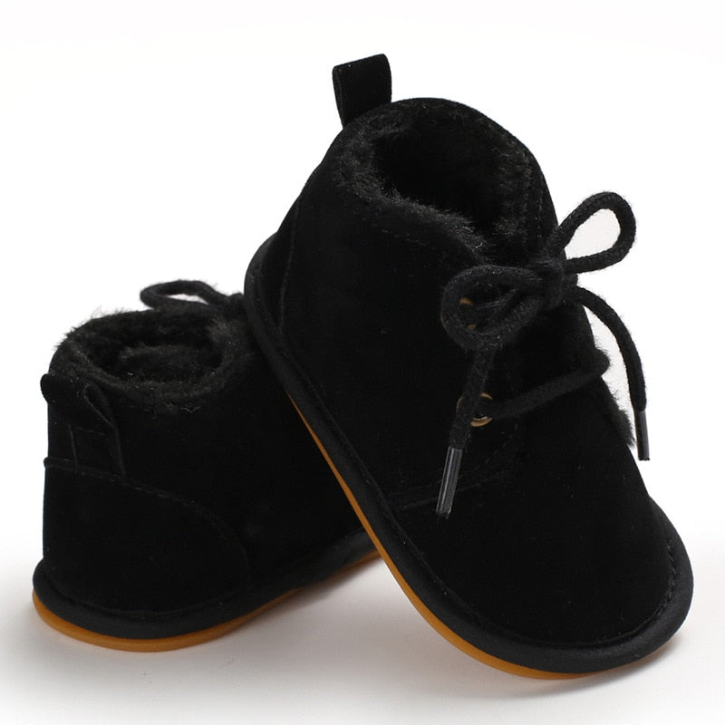 Toddler Girl Snow Boots Shoes - The Lovely Babies