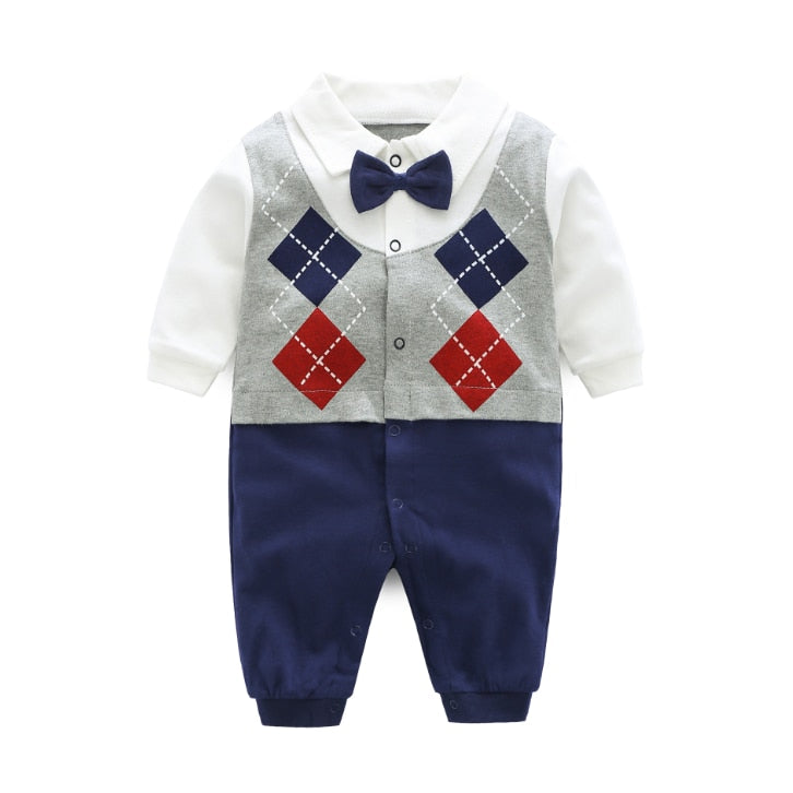 Fall Long Sleeves Bowtie Style Bebe Clothes - The Lovely Babies