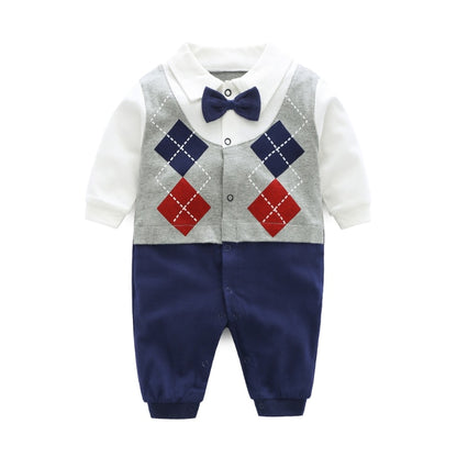 Fall Long Sleeves Bowtie Style Bebe Clothes - The Lovely Babies