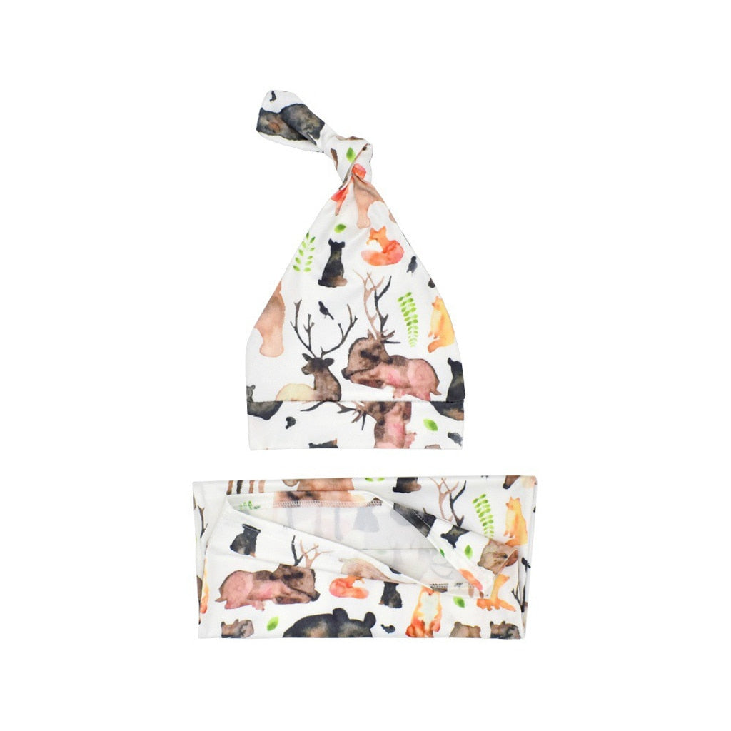 Newborn Blanket Sleep Sacks Hat Outfits - The Lovely Babies