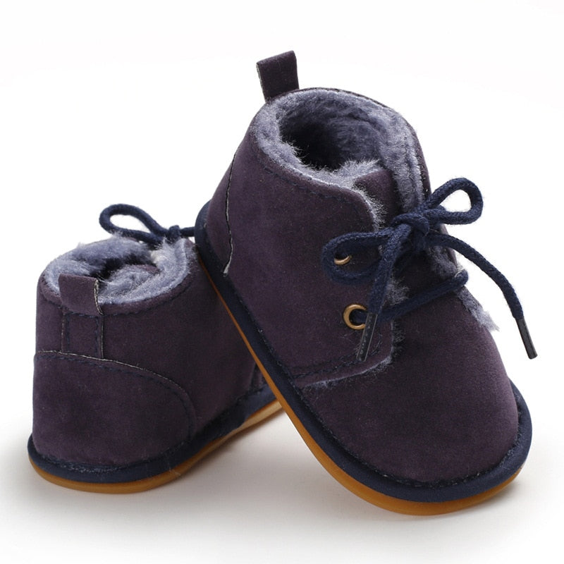 Toddler Girl Snow Boots Shoes - The Lovely Babies