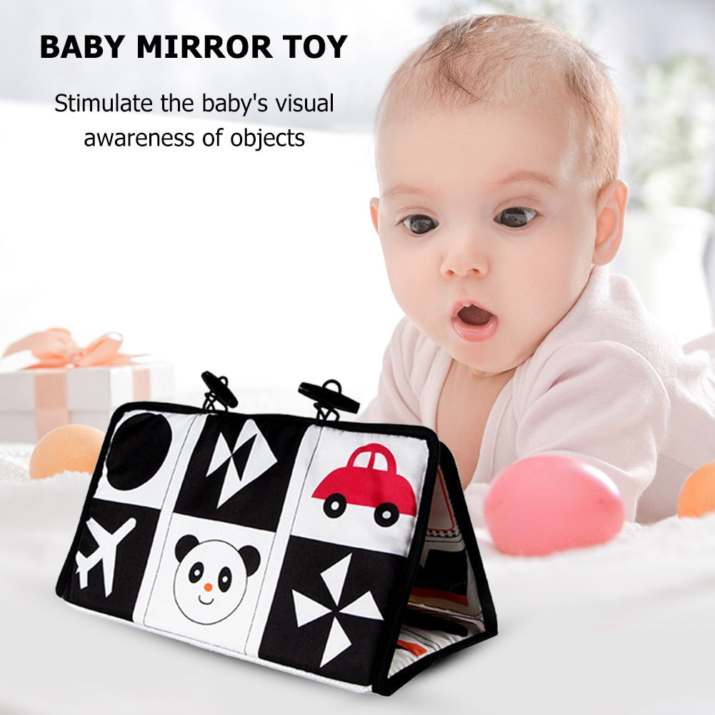 Tummy Time Floor Mirror Visually - The Lovely Babies