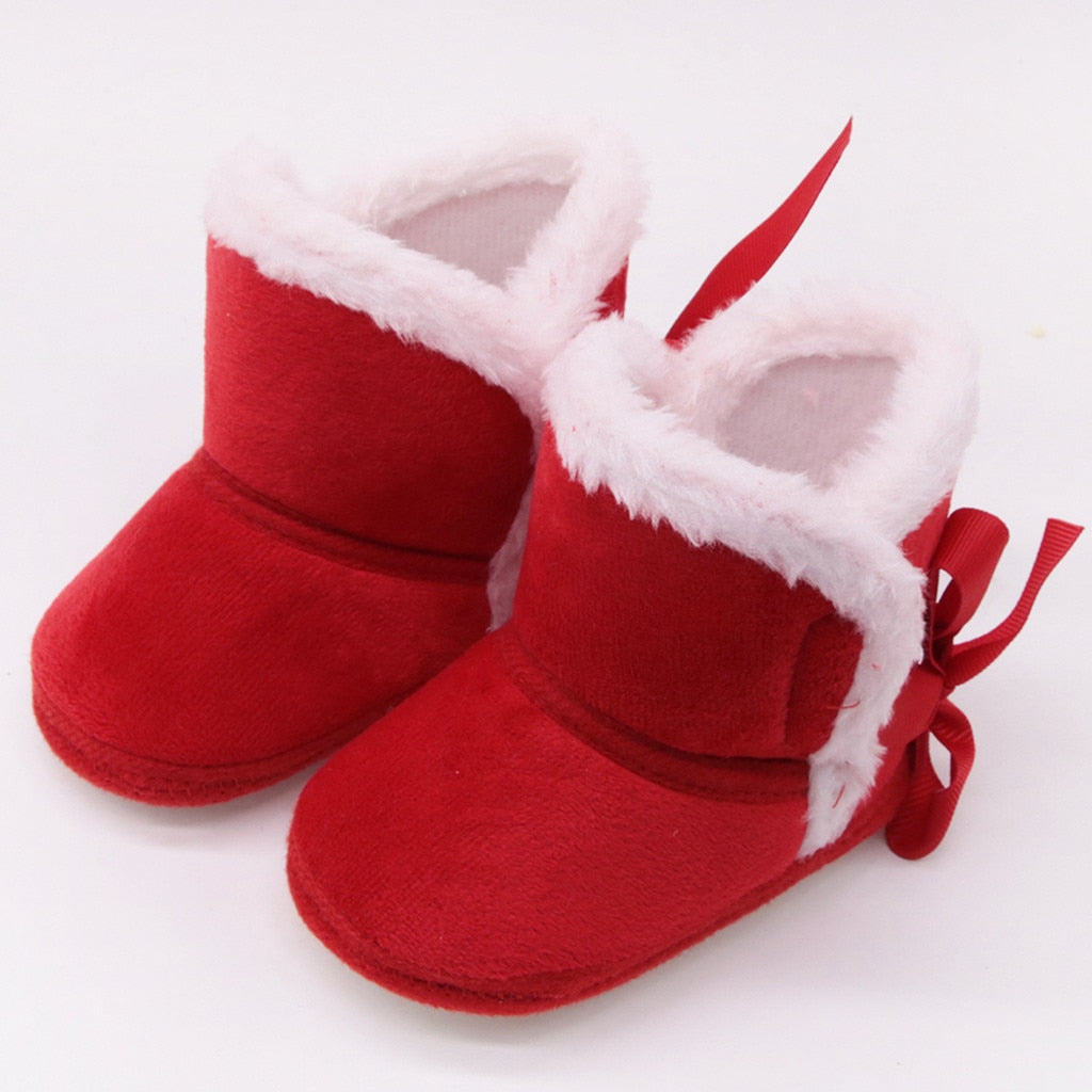 Newborn Snow Boots, Soft Sole - The Lovely Babies