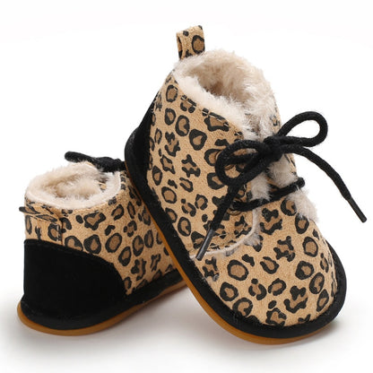 Toddler Girl Snow Boots Shoes - The Lovely Babies