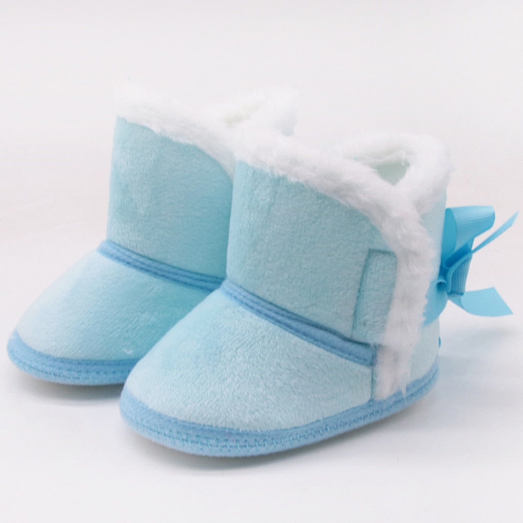 Newborn Snow Boots, Soft Sole - The Lovely Babies