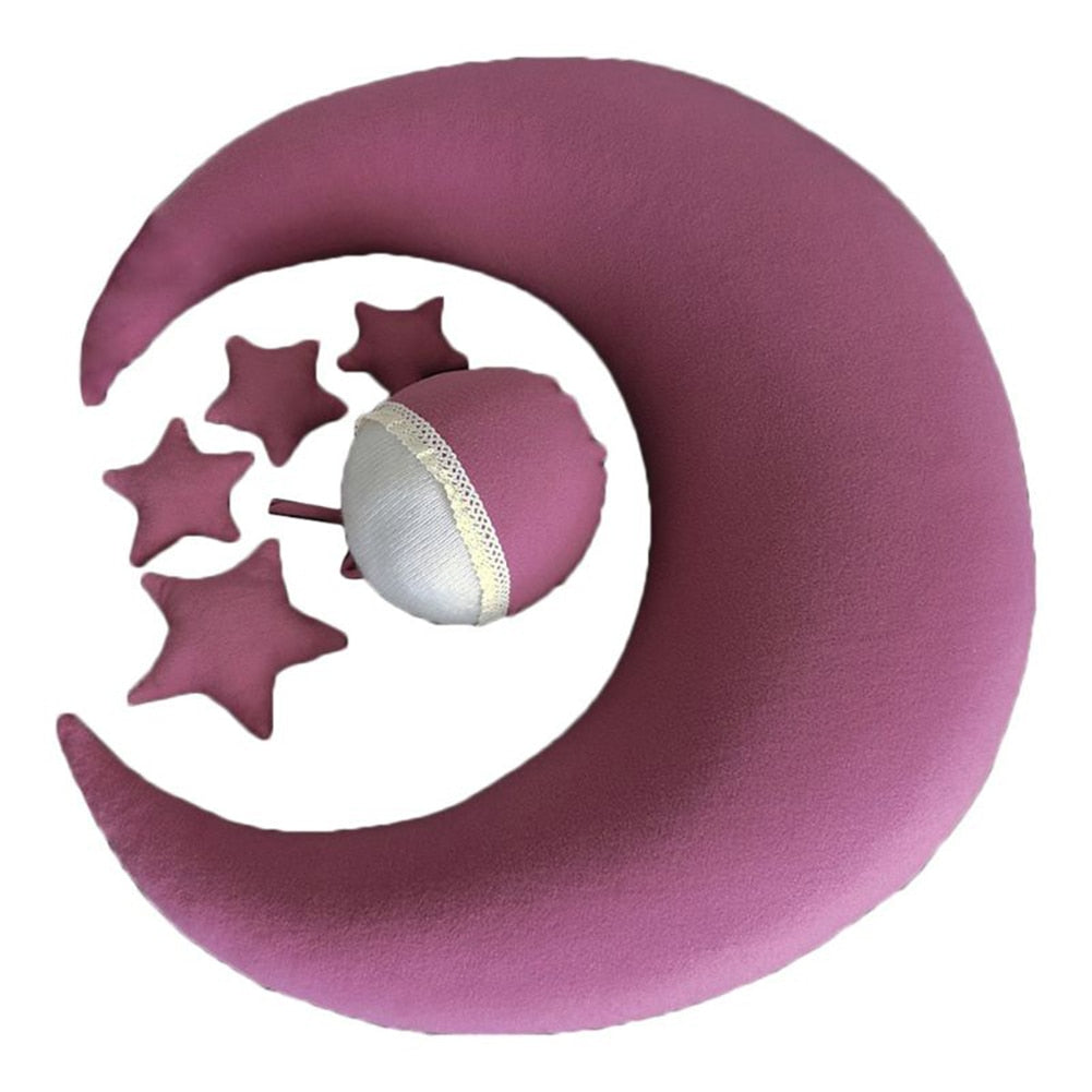 Baby Posing Pillow Crescent Cushion - The Lovely Babies