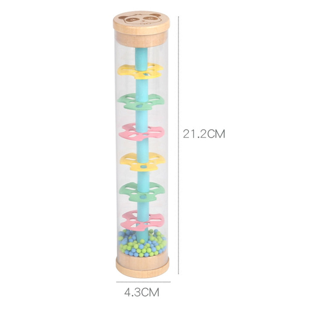 Educational Sensory Rainmaker Rattle Stick - The Lovely Babies