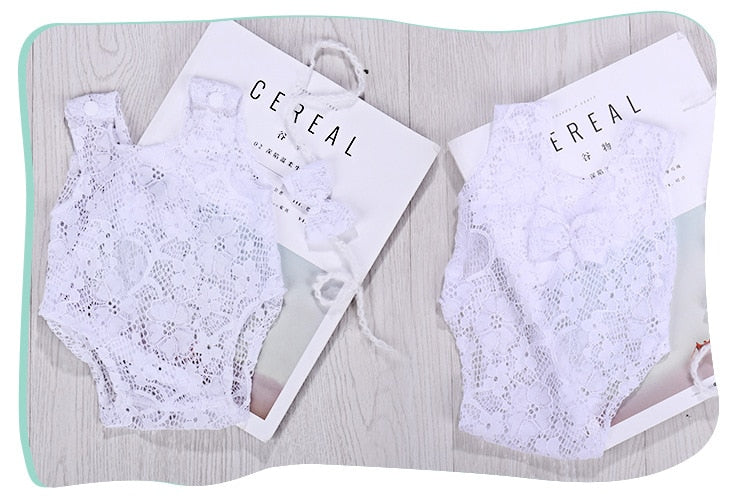 Photography Props Baby Lace Romper - The Lovely Babies