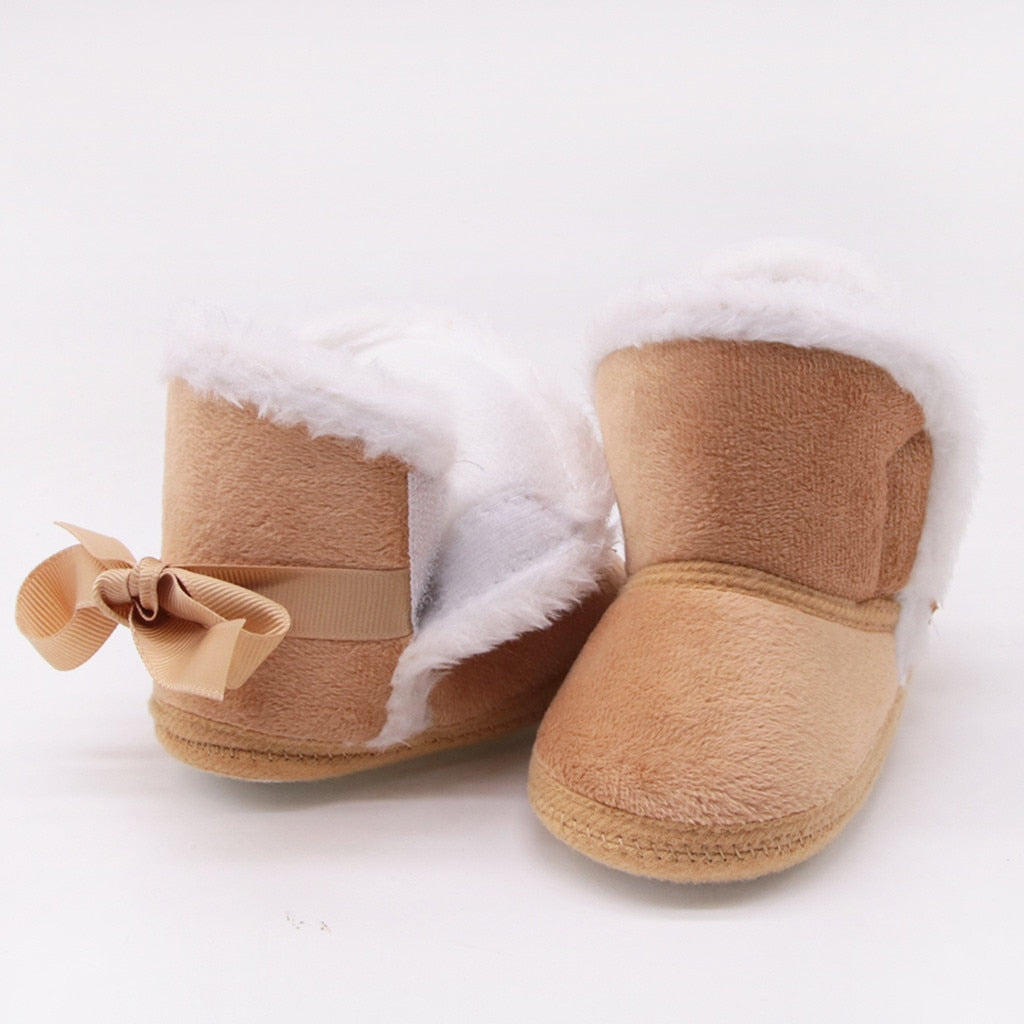 Newborn Snow Boots, Soft Sole - The Lovely Babies