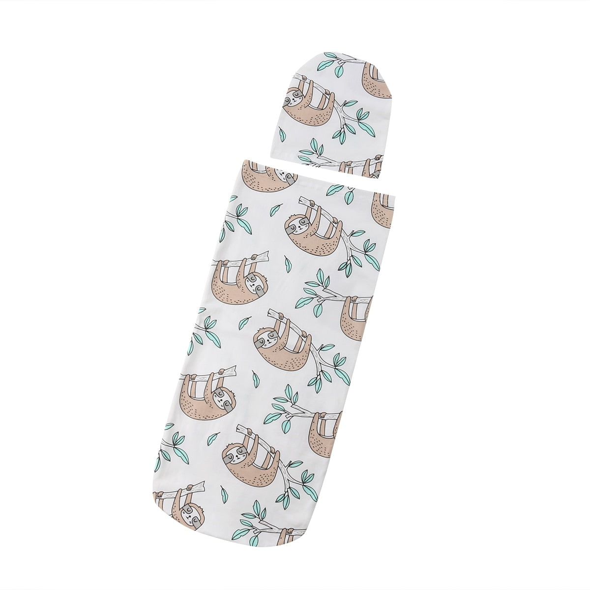 Sleeping Swaddle Muslin Wrap - The Lovely Babies