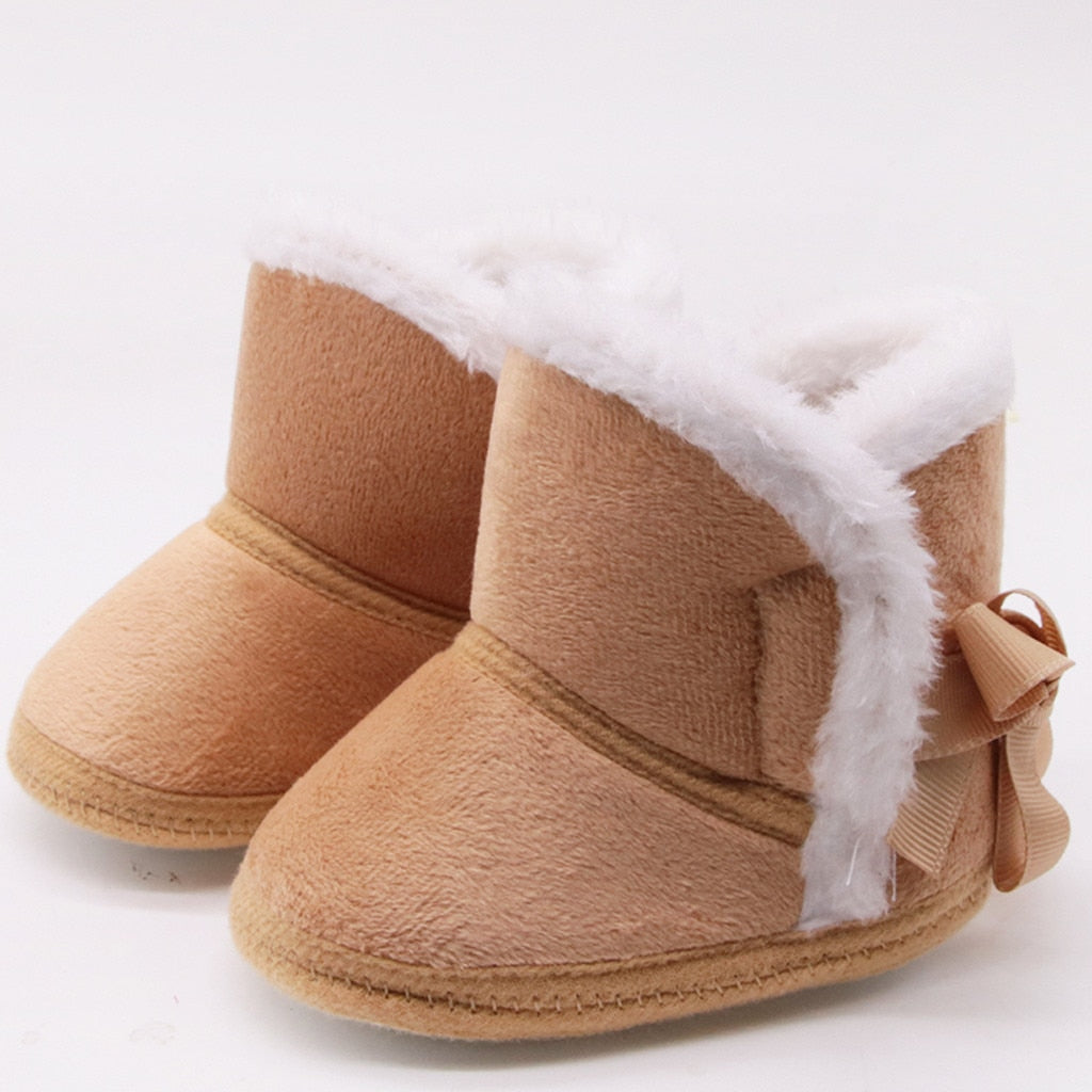 Newborn Snow Boots, Soft Sole - The Lovely Babies