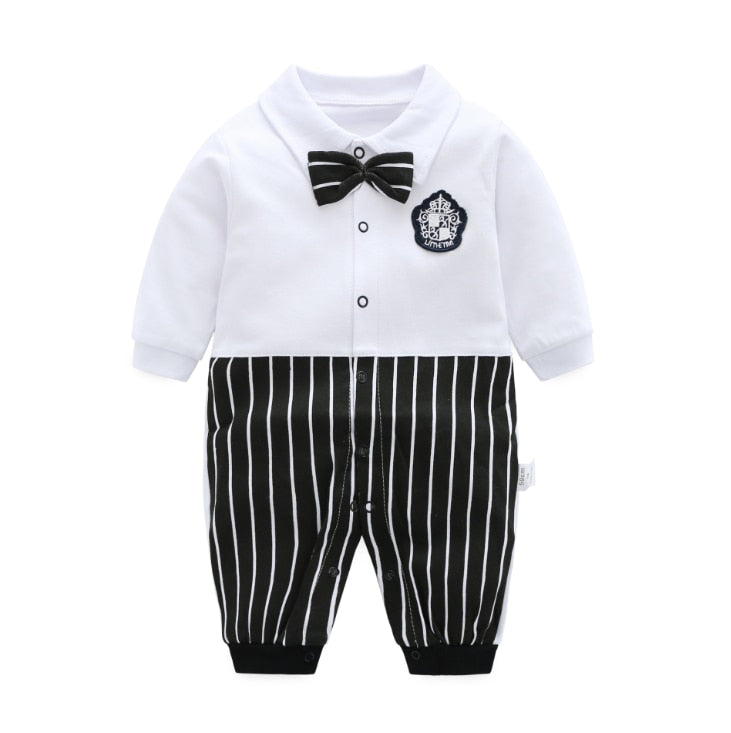 Fall Long Sleeves Bowtie Style Bebe Clothes - The Lovely Babies