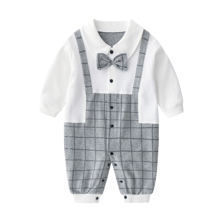 Fall Long Sleeves Bowtie Style Bebe Clothes - The Lovely Babies