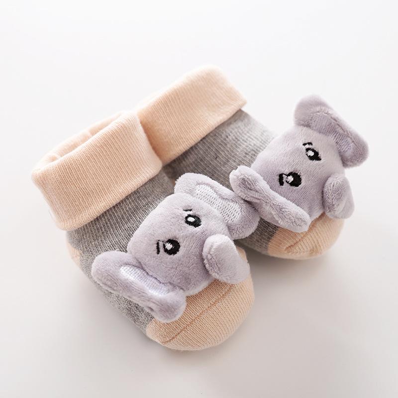 Cartoon Baby Socks Anti-Slip Newborn - The Lovely Babies