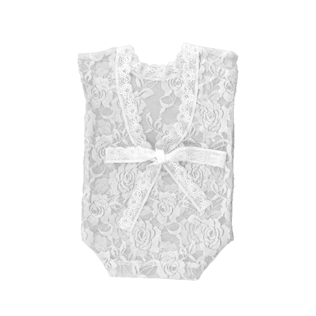 Photography Props Baby Lace Romper - The Lovely Babies