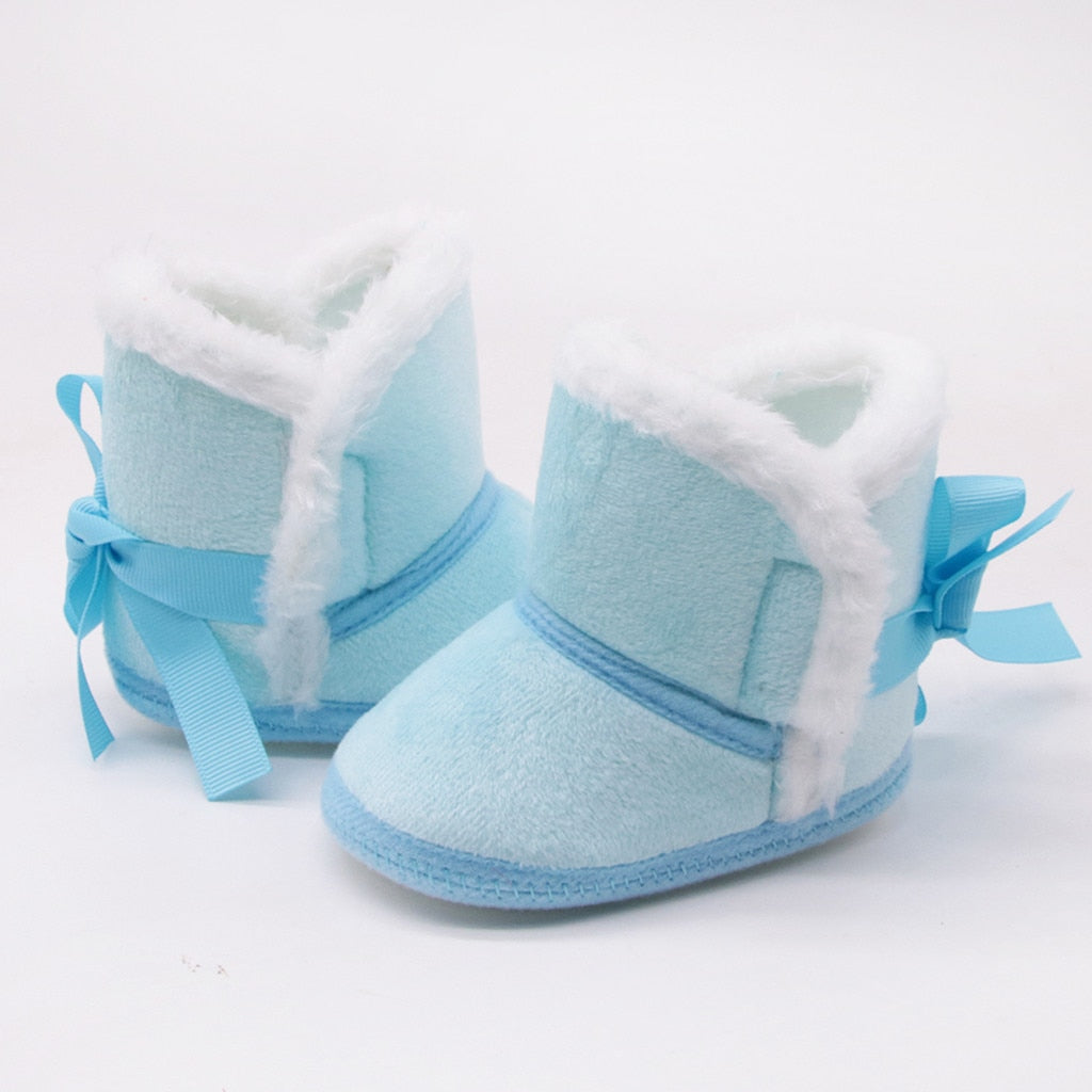 Newborn Snow Boots, Soft Sole - The Lovely Babies