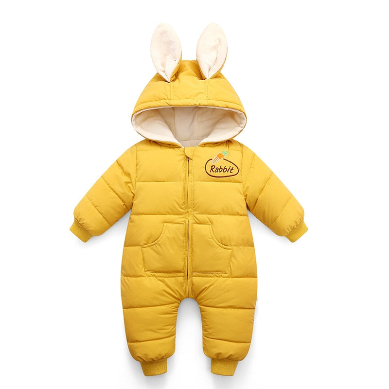 Autumn Winter Overall Clothes Hooded - The Lovely Babies