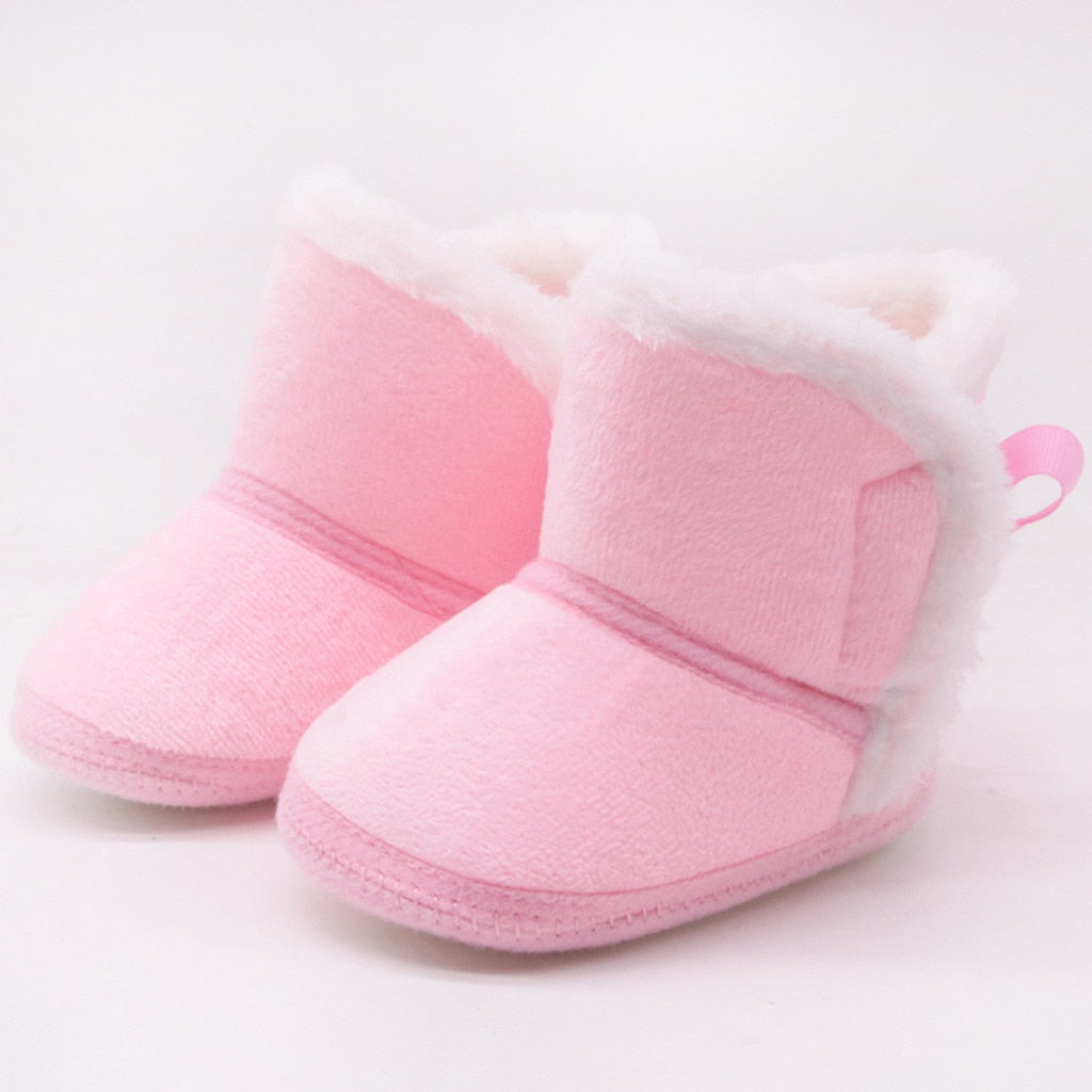 Newborn Snow Boots, Soft Sole - The Lovely Babies