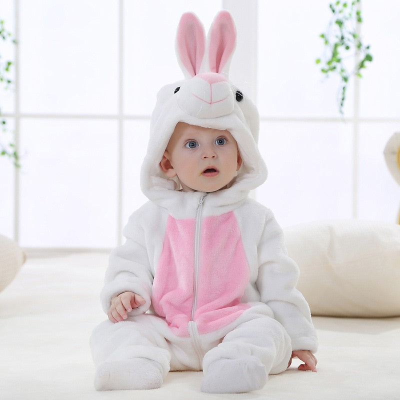 Baby Rompers Winter Kigurumi Lion Costume - The Lovely Babies