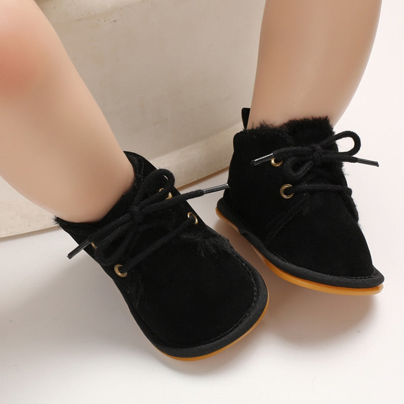 Toddler Girl Snow Boots Shoes - The Lovely Babies