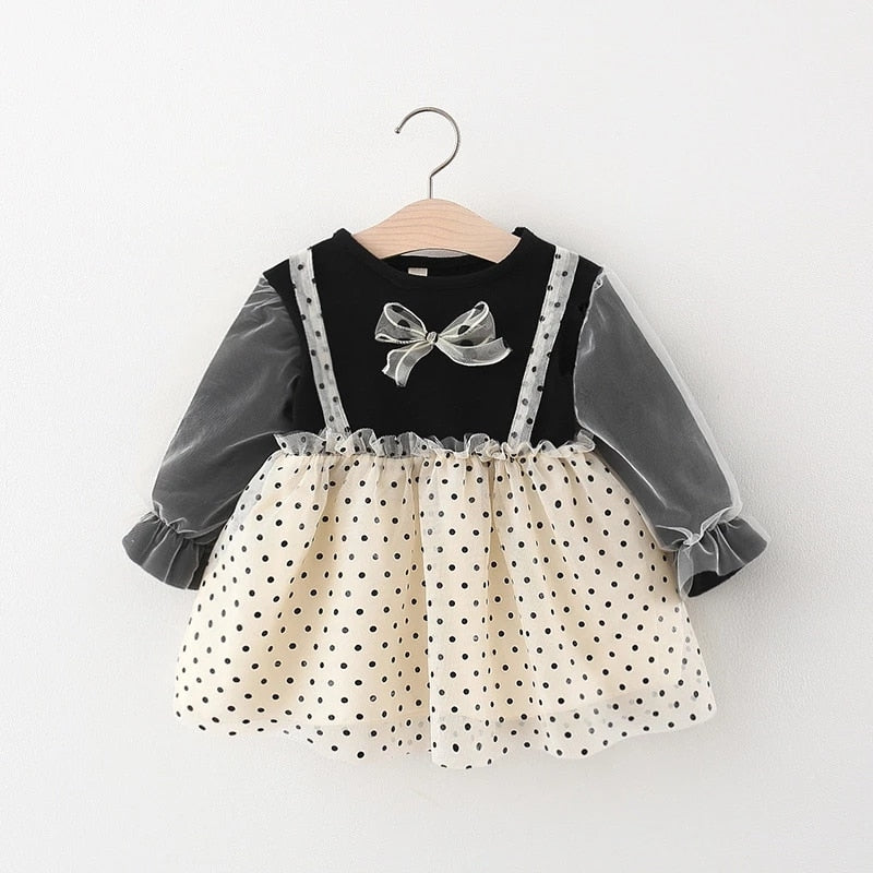 Long Sleeve Princess Dress - The Lovely Babies