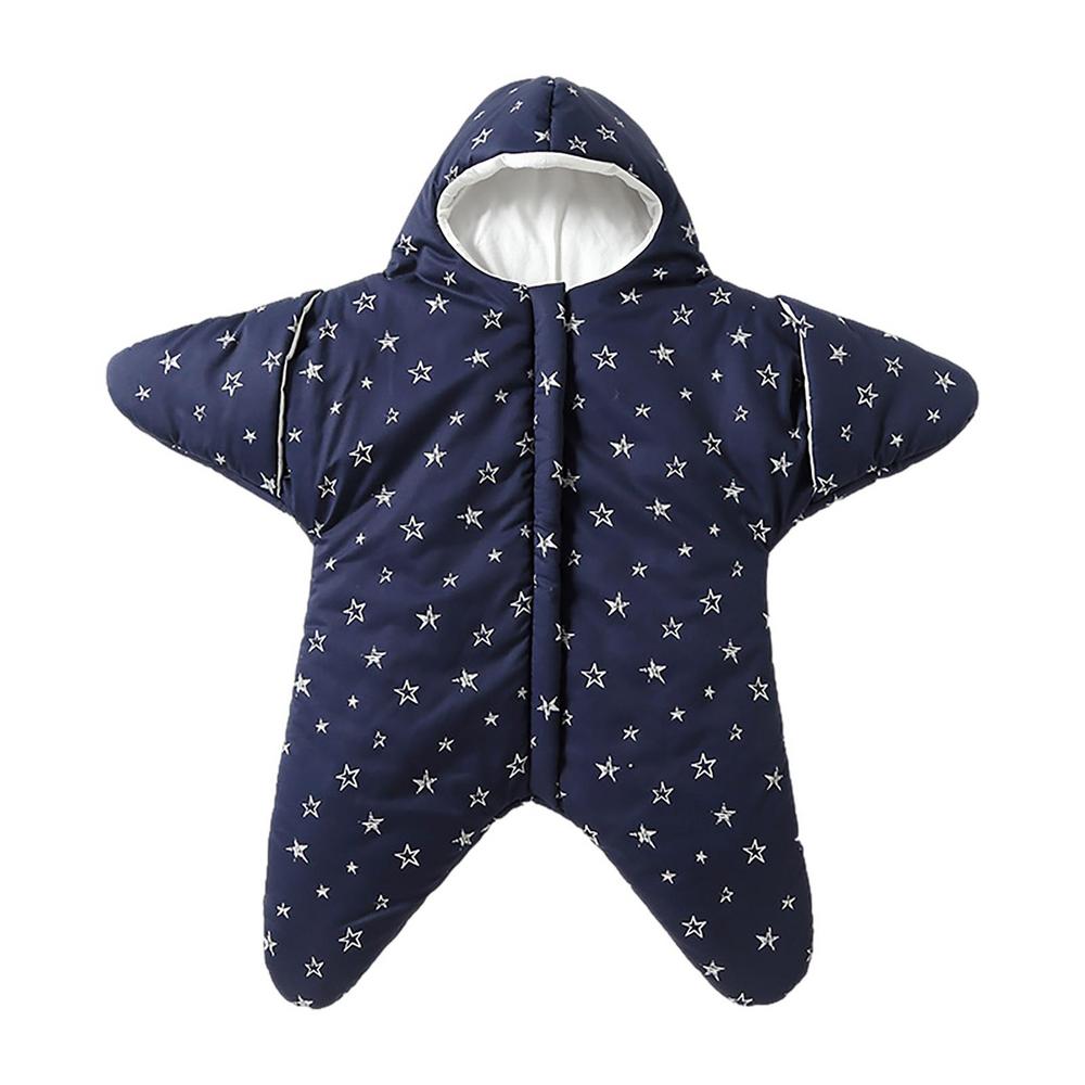 Baby Sleeping Bag Cute Starfish Hooded - The Lovely Babies