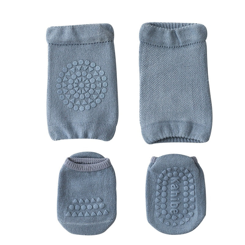 Baby Knee Pads Socks Set - The Lovely Babies