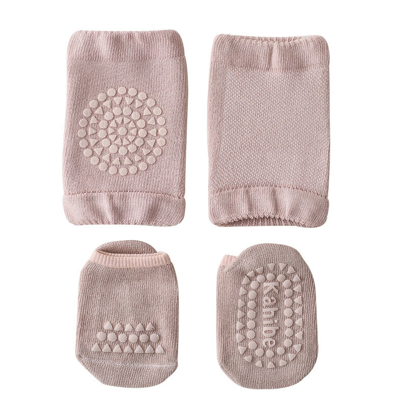 Baby Knee Pads Socks Set - The Lovely Babies