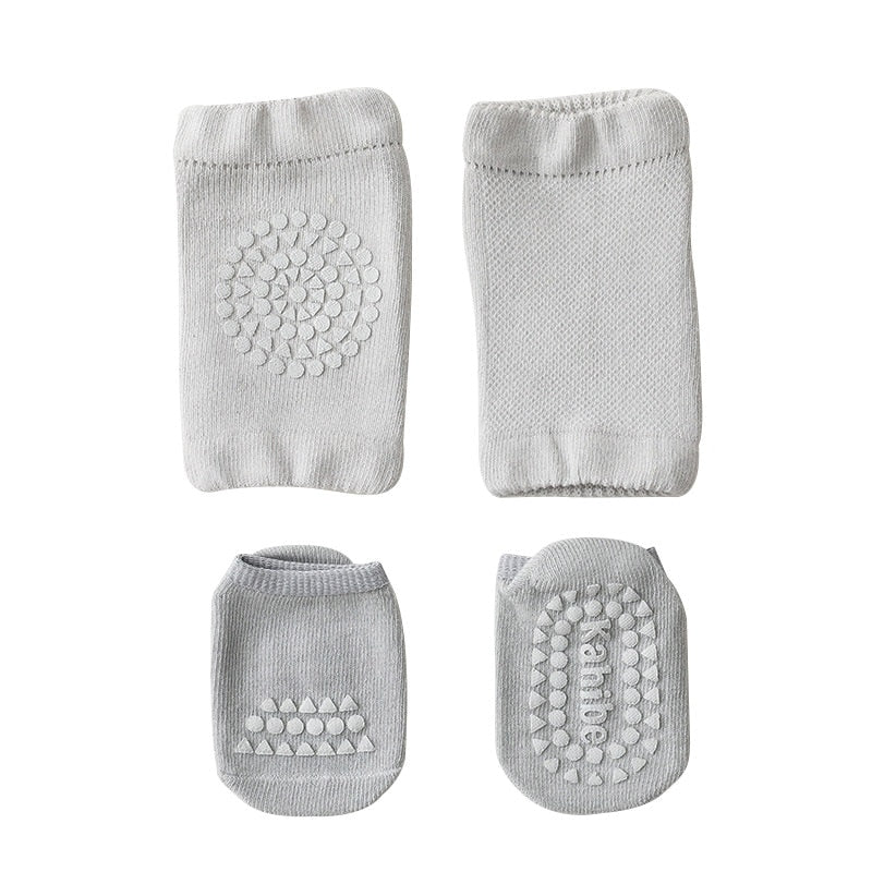 Baby Knee Pads Socks Set - The Lovely Babies