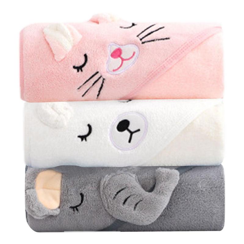 Baby Hooded Towels Ultra Soft And Super Absorbent - The Lovely Babies