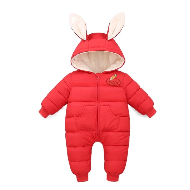 Autumn Winter Overall Clothes Hooded - The Lovely Babies