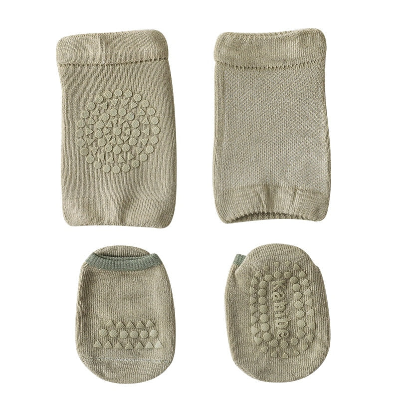 Baby Knee Pads Socks Set - The Lovely Babies