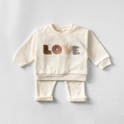 100% Cotton Baby Boy Outfits Spring Pullover - The Lovely Babies